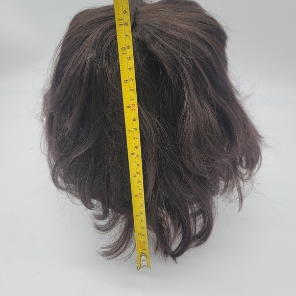 Spirit Halloween Adult Short Dark Brown Brunette Wig Party Costume Role Play - Picture 10 of 11